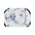 Plafon z czujnikiem ruchu IP20 ARENA BLACK okrągły czarny z białą przesłoną Nowodvorski Lighting