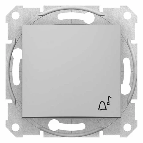 SEDNA SDN0800160 PRZYCISK DZWONEK ALUMINIUM