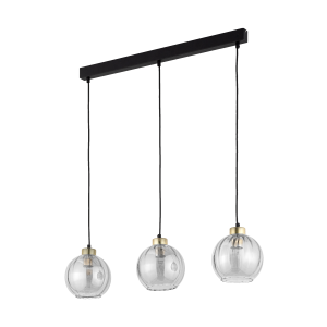 Lampa wisząca DEVI TRANSPARENT 3 PŁ 4580 TK Lighting