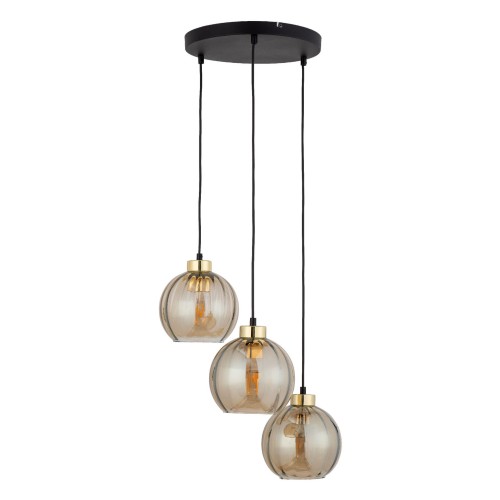 Lampa wisząca DEVI AMBER 3 PŁ 4637 TK Lighting