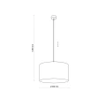 Lampa wisząca MORENO 3 płomienie 4990 TK Lighting