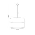 Lampa wisząca ECO 3 PŁ 5773 TK Lighting