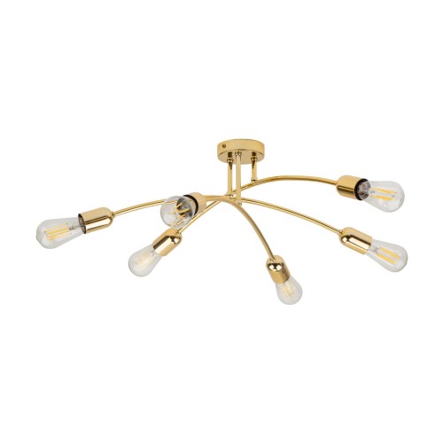 Lampa sufitowa HELIX GOLD 6 PŁ 4699 TK Lighting