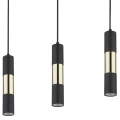 Lampa wisząca VIVIEN BLACK/GOLD 3 PŁ 4757 TK Lighting