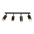Lampa sufitowa HIRO 4 BL/GOLD 965/4 EMIBIG