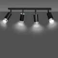 Lampa sufitowa HIRO 4 BL/CHROME 964/4 EMIBIG