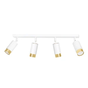 Lampa sufitowa HIRO 4 WH/GOLD 963/4 EMIBIG