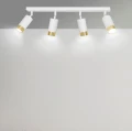 Lampa sufitowa HIRO 4 WH/GOLD 963/4 EMIBIG