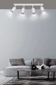 Lampa sufitowa HIRO 4 WH/CHROME 962/4 EMIBIG
