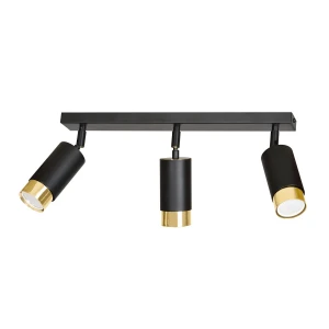 Lampa sufitowa HIRO 3 BL/GOLD 965/3 EMIBIG