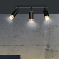 Lampa sufitowa HIRO 3 BL/GOLD 965/3 EMIBIG