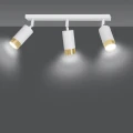 Lampa sufitowa HIRO 3 WH/GOLD 963/3 EMIBIG