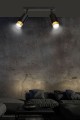 Lampa sufitowa HIRO 2 BL/GOLD 965/2 EMIBIG
