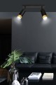 Lampa sufitowa HIRO 2 BL/GOLD 965/2 EMIBIG