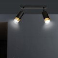 Lampa sufitowa HIRO 2 BL/GOLD 965/2 EMIBIG