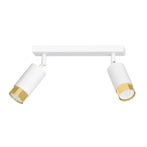 Lampa sufitowa HIRO 2 WH/GOLD 963/2 EMIBIG
