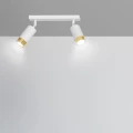 Lampa sufitowa HIRO 2 WH/GOLD 963/2 EMIBIG