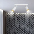 Lampa sufitowa HIRO 2 WH/GOLD 963/2 EMIBIG