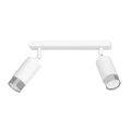 Lampa sufitowa HIRO 2 WH/CHROME 962/2 EMIBIG