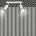 Lampa sufitowa HIRO 2 WH/CHROME 962/2 EMIBIG