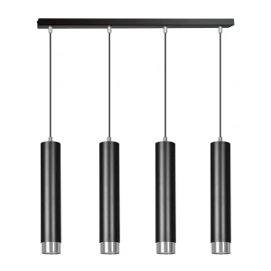 Lampa wisząca KIBO 4 BL/CHROME 643/4 EMIBIG