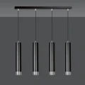 Lampa wisząca KIBO 4 BL/CHROME 643/4 EMIBIG