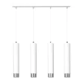 Lampa wisząca KIBO 4 WH/CHROME 641/4 EMIBIG