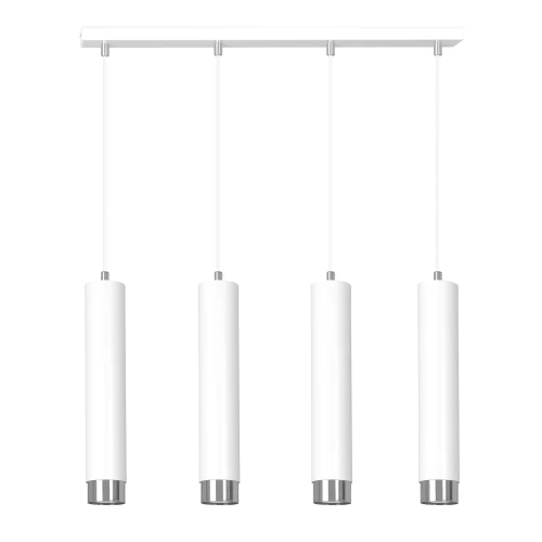 Lampa wisząca KIBO 4 WH/CHROME 641/4 EMIBIG
