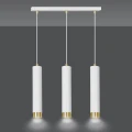 Lampa wisząca KIBO 3 WH/GOLD 642/3 EMIBIG