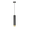 Lampa wisząca KIBO 1 BL/GOLD 644/1 EMIBIG