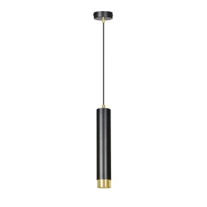 Lampa wisząca KIBO 1 BL/GOLD 644/1 EMIBIG