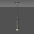 Lampa wisząca KIBO 1 BL/GOLD 644/1 EMIBIG