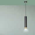 Lampa wisząca KIBO 1 BL/GOLD 644/1 EMIBIG