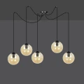 Lampa wisząca GIGI 5 BL MIODOWY 938/5 EMIBIG