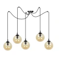 Lampa wisząca GIGI 5 BL MIODOWY 938/5 EMIBIG