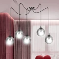Lampa wisząca GIGI 5 BL GRAFIT 937/5 EMIBIG
