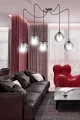 Lampa wisząca GIGI 5 BL GRAFIT 937/5 EMIBIG