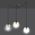 Lampa wisząca GIGI 3 BL MIX 939/3 EMIBIG