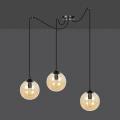 Lampa wisząca GIGI 3 BL MIODOWY 938/3 EMIBIG
