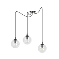 Lampa wisząca GIGI 3 BL TRANSPARENT 936/3 EMIBIG