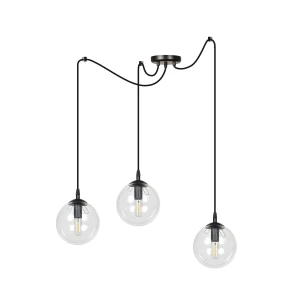 Lampa wisząca GIGI 3 BL TRANSPARENT 936/3 EMIBIG