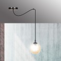 Lampa wisząca GIGI 1 BL MIODOWY 938/1 EMIBIG