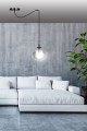 Lampa wisząca GIGI 1 BL GRAFIT 937/1 EMIBIG