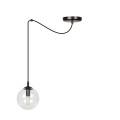Lampa wisząca GIGI 1 BL TRANSPARENT 936/1 EMIBIG
