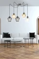 Lampa wisząca LEVEL 5 BL MIX 759/5 EMIBIG