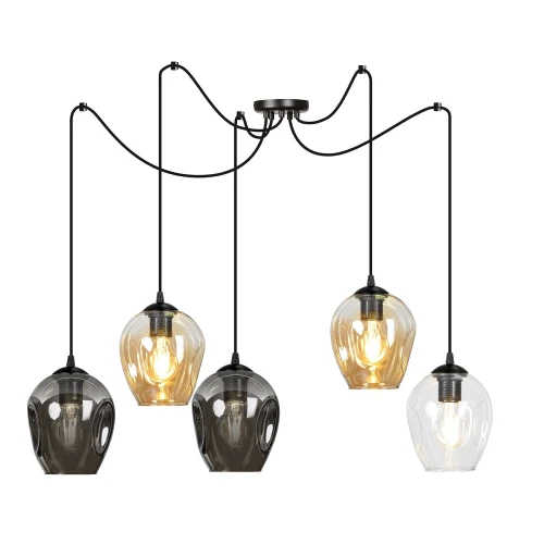 Lampa wisząca LEVEL 5 BL MIX 759/5 EMIBIG