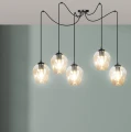 Lampa wisząca LEVEL 5 BL MIODOWY 758/5 EMIBIG