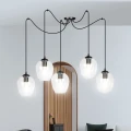 Lampa wisząca LEVEL 5 BL TRANSPARENT 756/5 EMIBIG