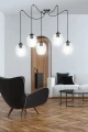 Lampa wisząca LEVEL 5 BL TRANSPARENT 756/5 EMIBIG