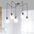 Lampa wisząca LEVEL 5 BL TRANSPARENT 756/5 EMIBIG